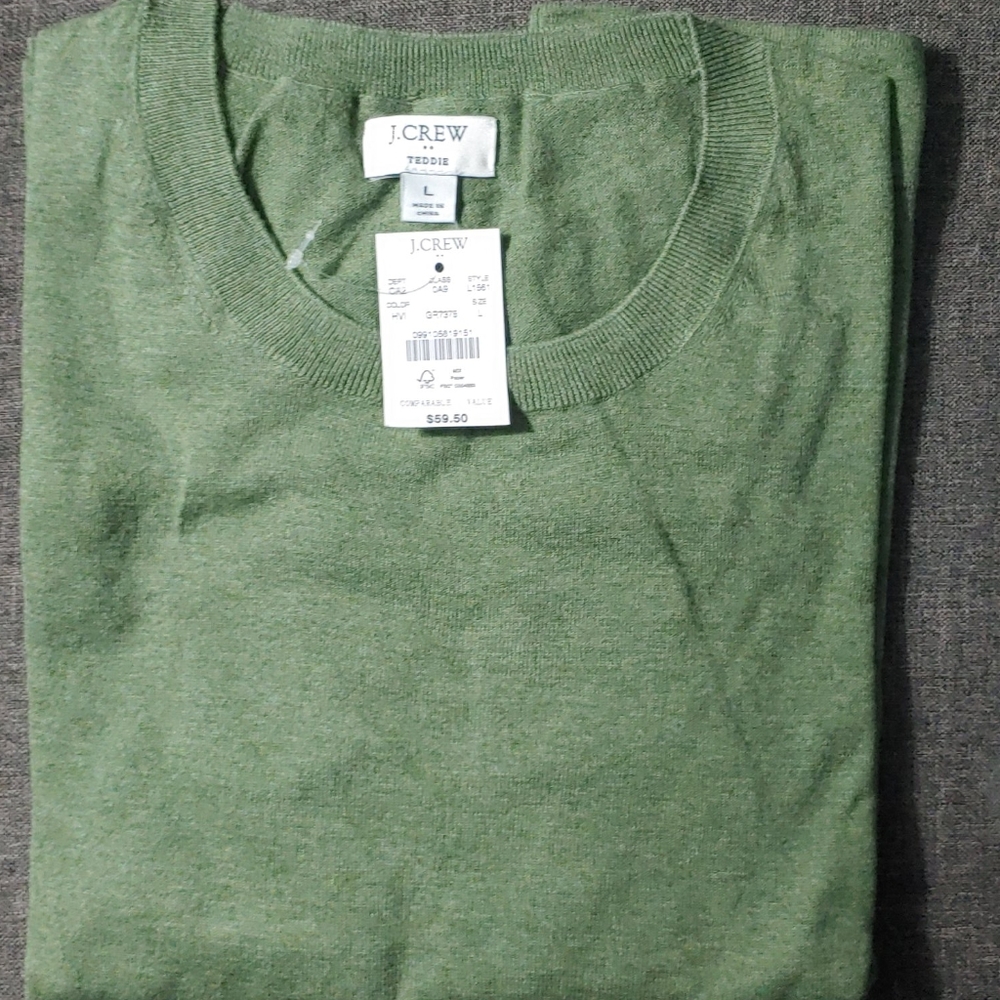 J crew teddy sweater